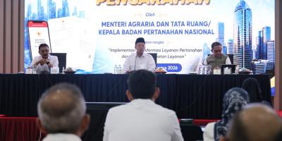Sebarkan Semangat Transformasi Layanan Pertanahan, Menteri Nusron: Untuk Memberikan Kepastian kepada Masyarakat